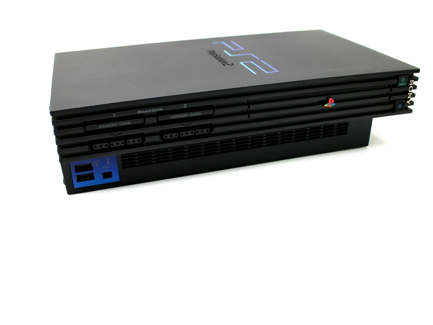 Sony Playstation 2 FAT Konsole schwarz gebraucht PS2