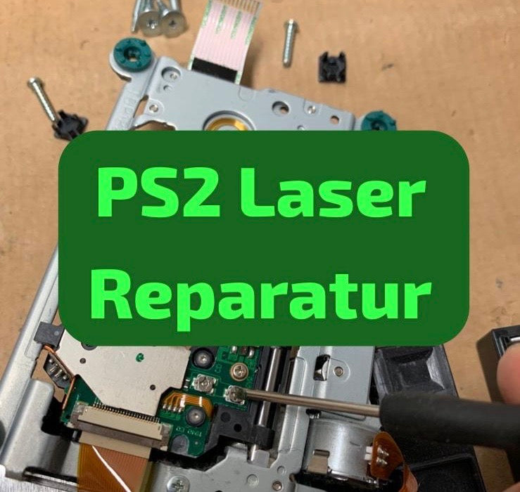 Laser Reparatur Playstation 2 slim